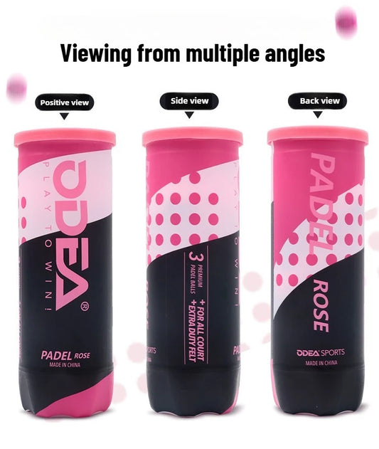 Balles padel ODEA roses – Vantara Padel 