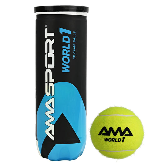 Balles padel AMA SPORT World boîte 3 – Vantara Padel 